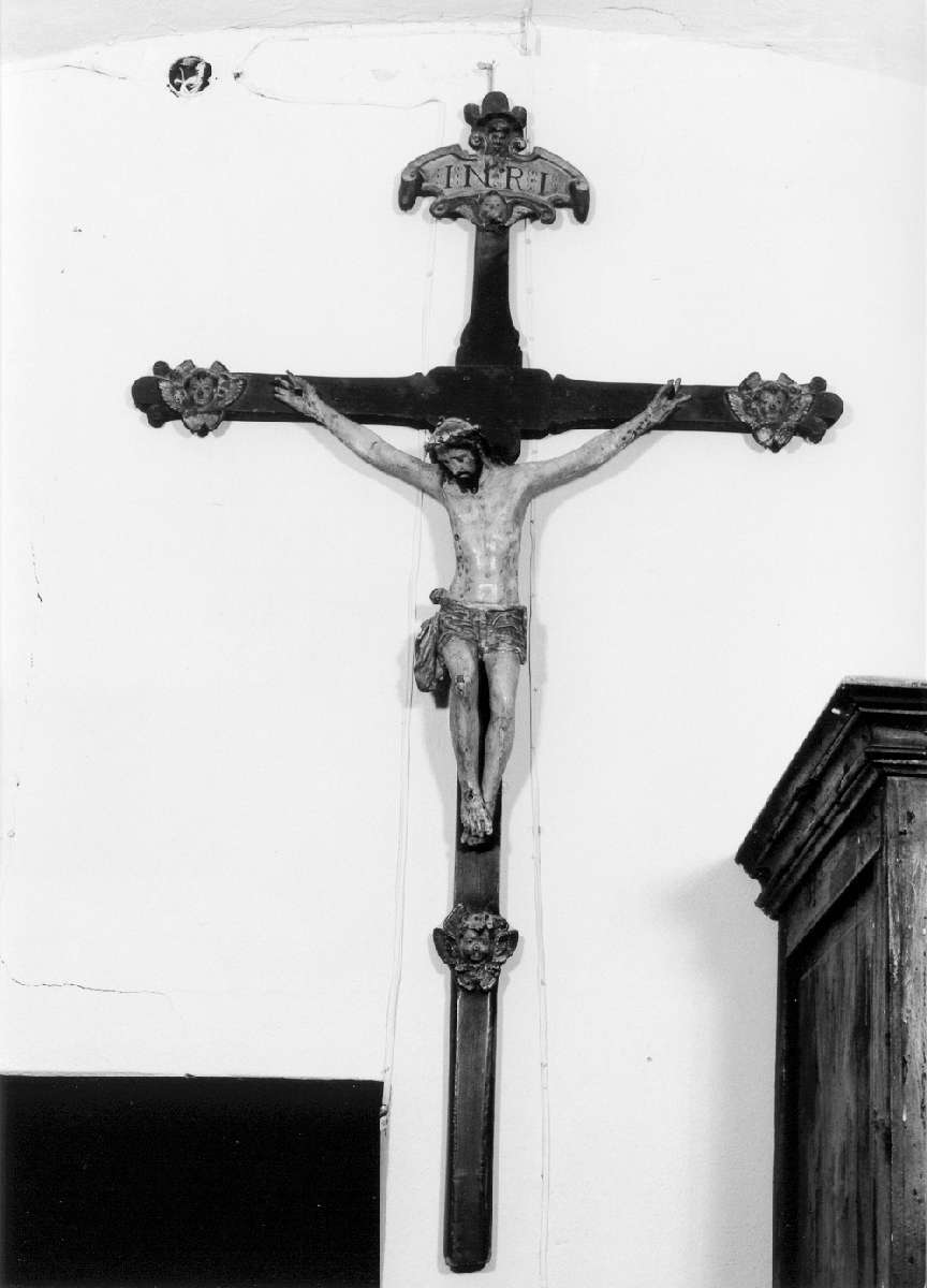 crocifisso - manifattura emiliana (sec. XVIII)