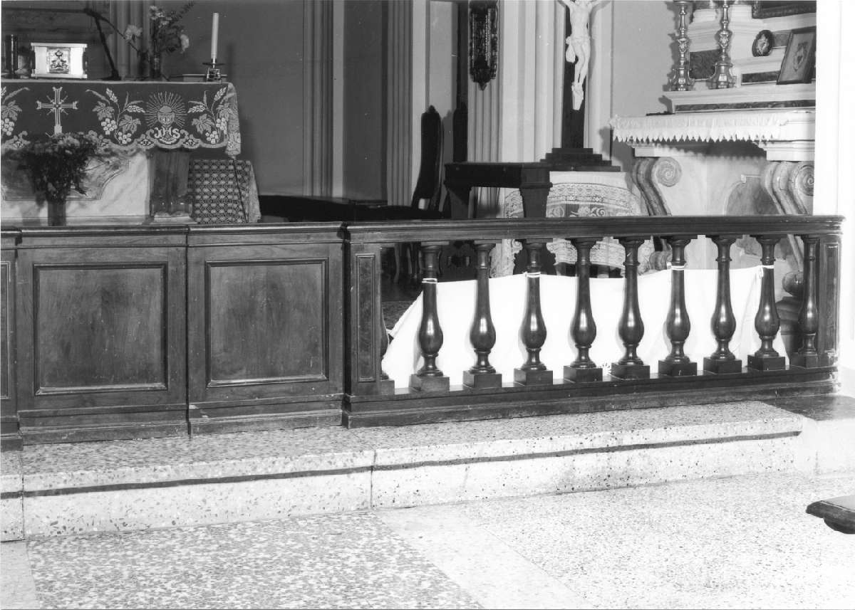 balaustrata - manifattura reggiana (sec. XIX)