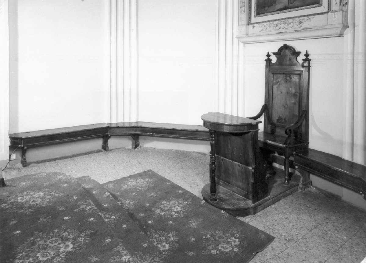stalli del coro - manifattura reggiana (seconda metà sec. XVIII)