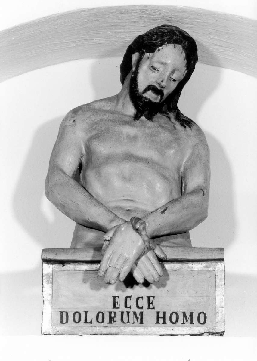Ecce Homo (statua) - manifattura emiliana (sec. XIX)
