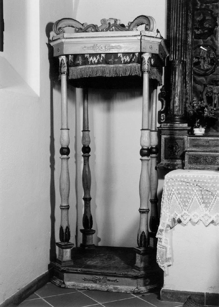 macchina processionale - manifattura reggiana (seconda metà sec. XIX)