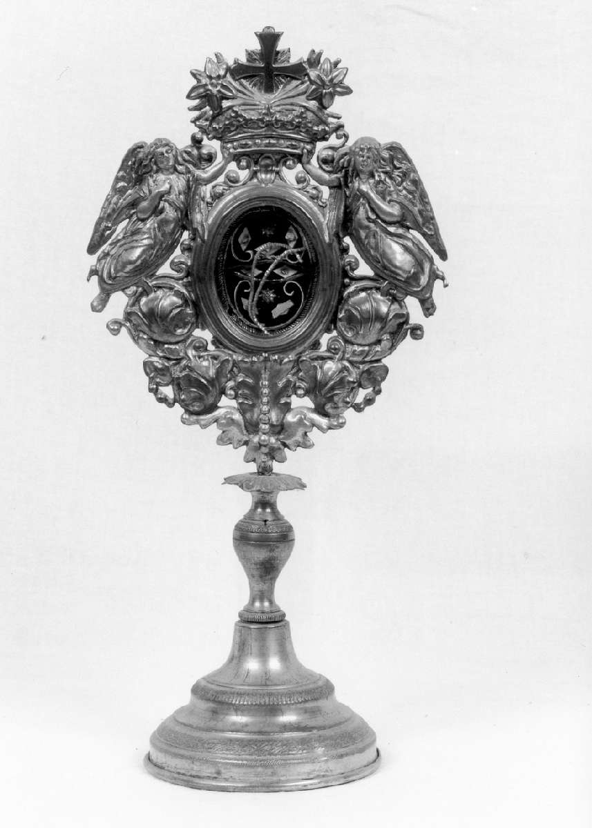 reliquiario - a ostensorio - produzione italiana (primo quarto sec. XX)