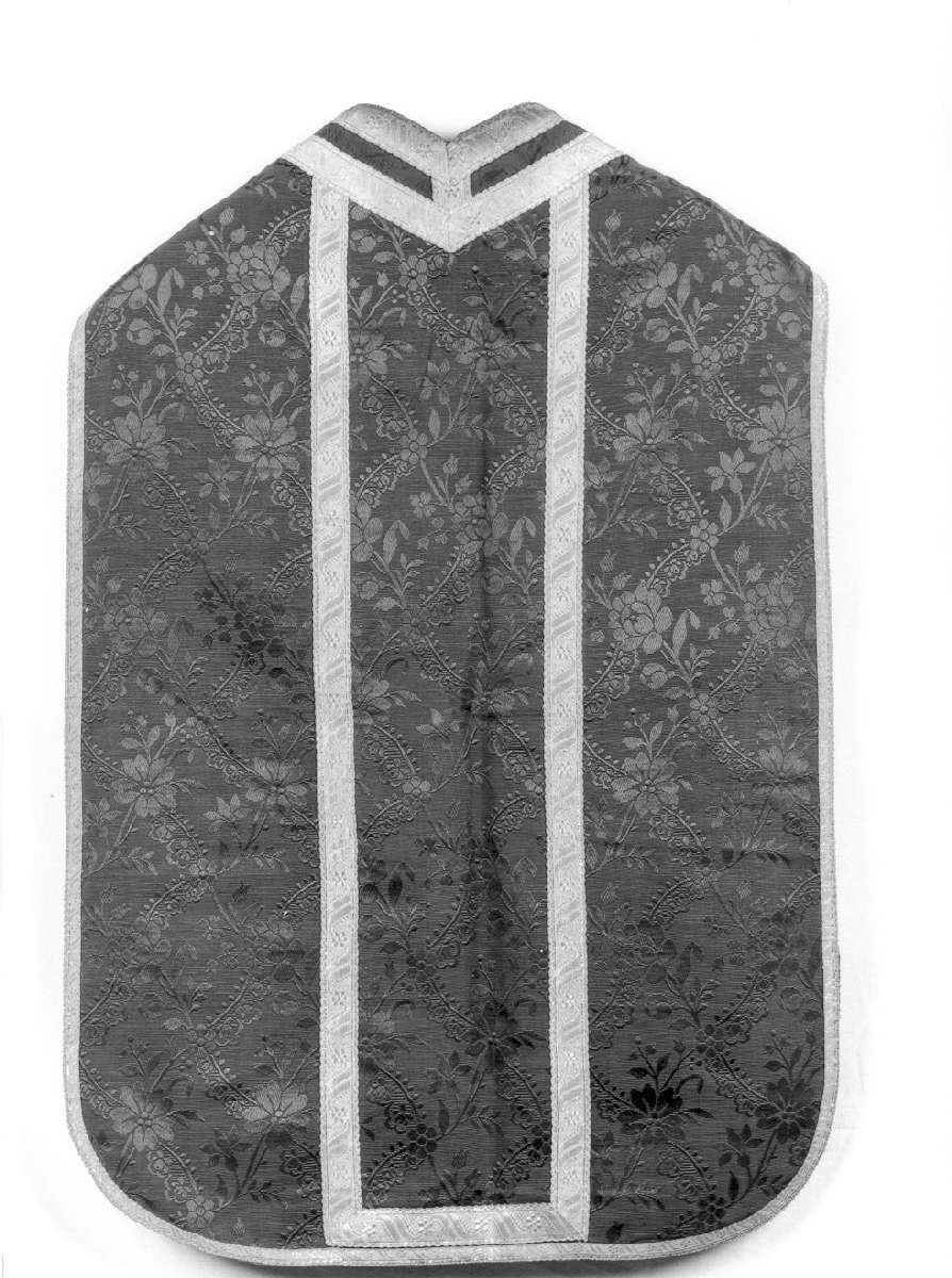 paramento liturgico, insieme - manifattura italiana (seconda metà sec. XIX)