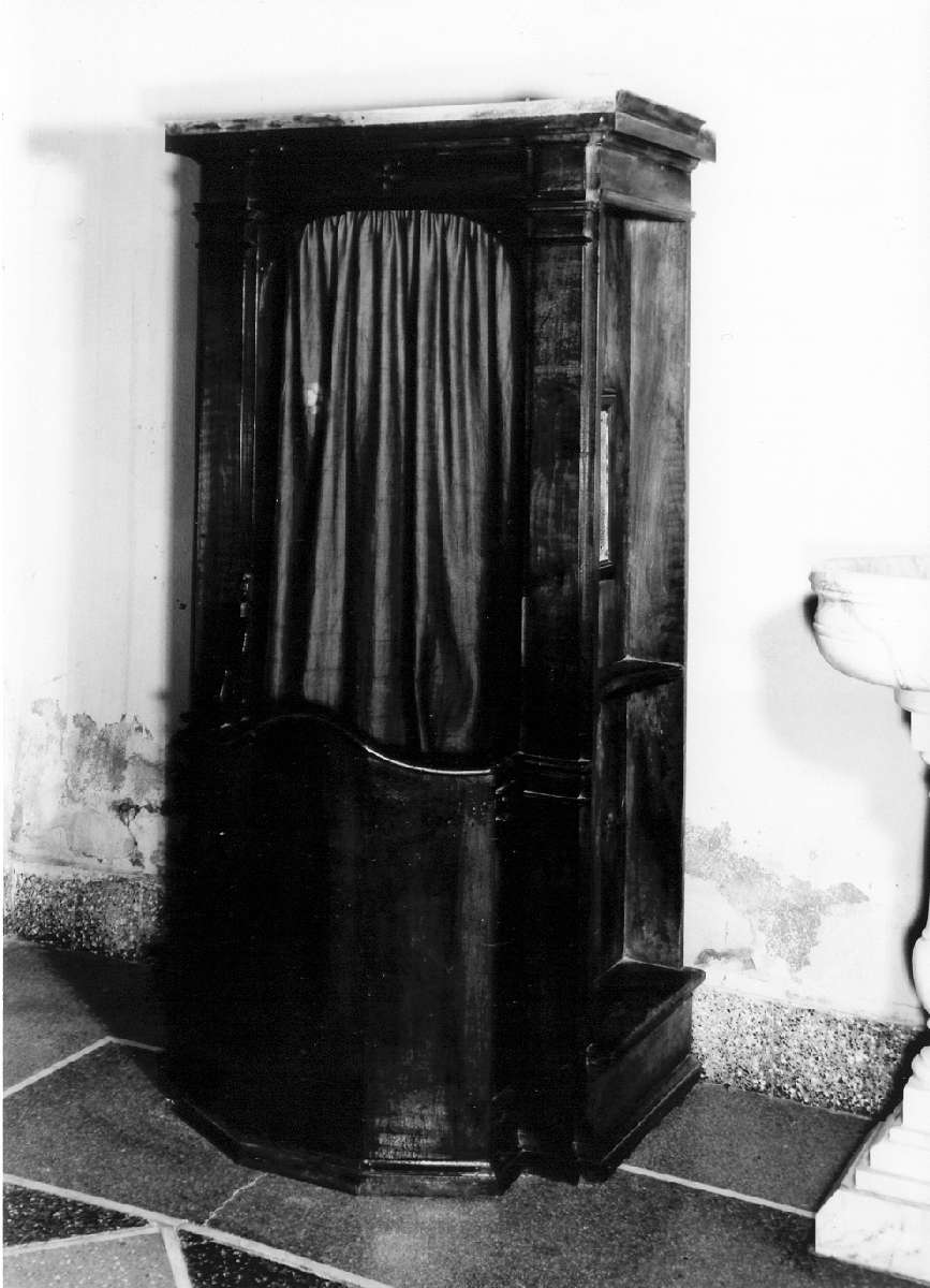 confessionale - manifattura reggiana (secc. XVIII/ XIX)