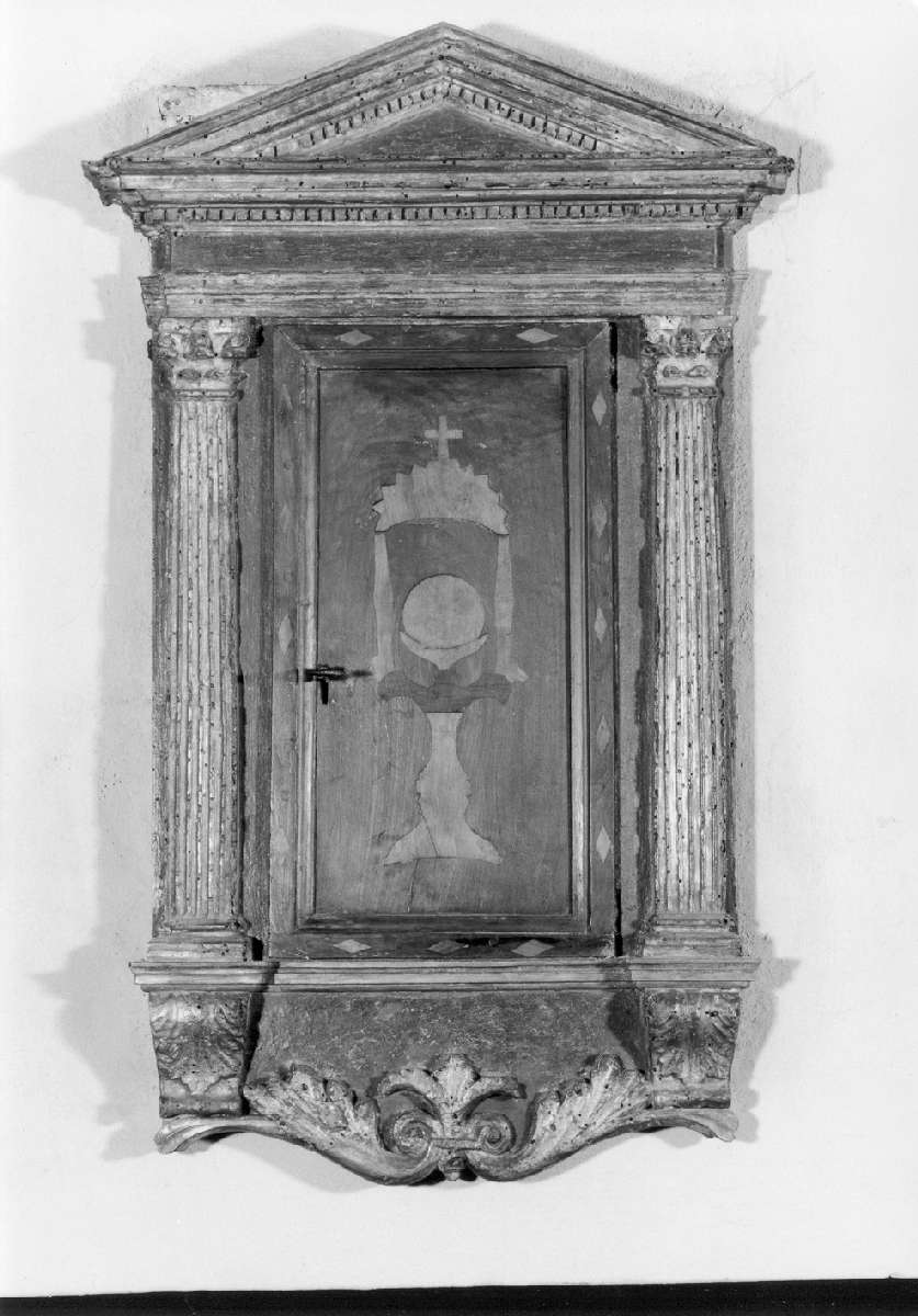 tabernacolo-reliquiario di Ceccati Antonio - manifattura reggiana (sec. XVII, secc. XVIII/ XIX)
