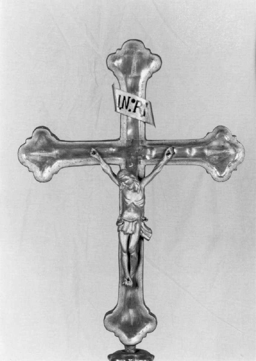 croce d'altare - manifattura emiliana (seconda metà sec. XIX)