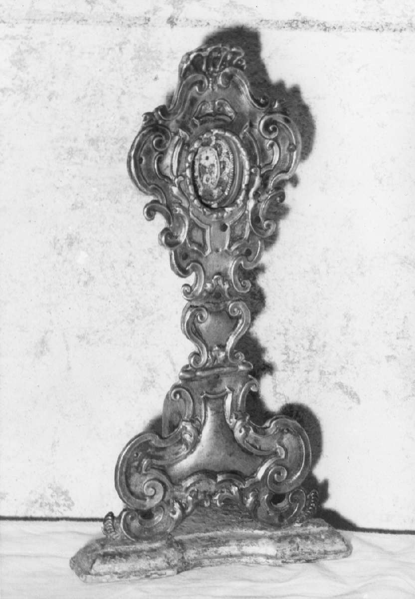reliquiario - a ostensorio - manifattura emiliana (metà sec. XVIII)