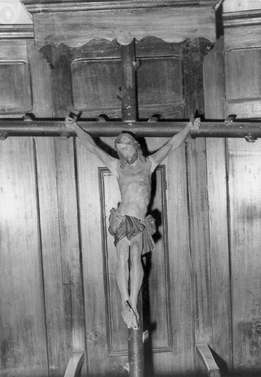 Cristo crocifisso (scultura) - manifattura emiliana (seconda metà sec. XVIII)