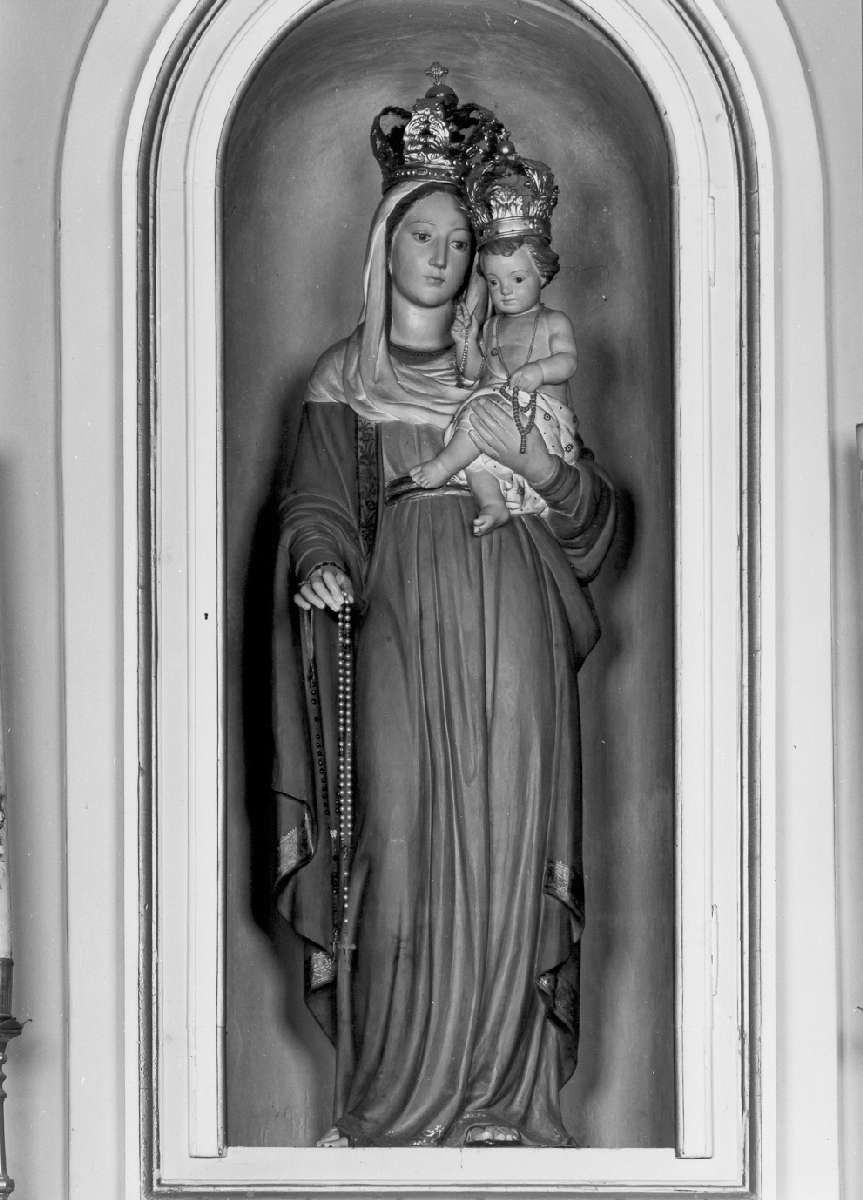 Madonna del Rosario (statua) - ditta Moroder (sec. XIX)