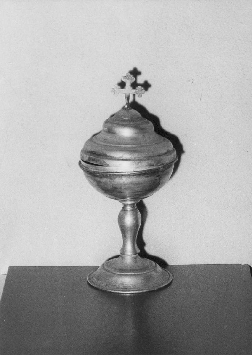 pisside - manifattura emiliana (metà sec. XVIII)