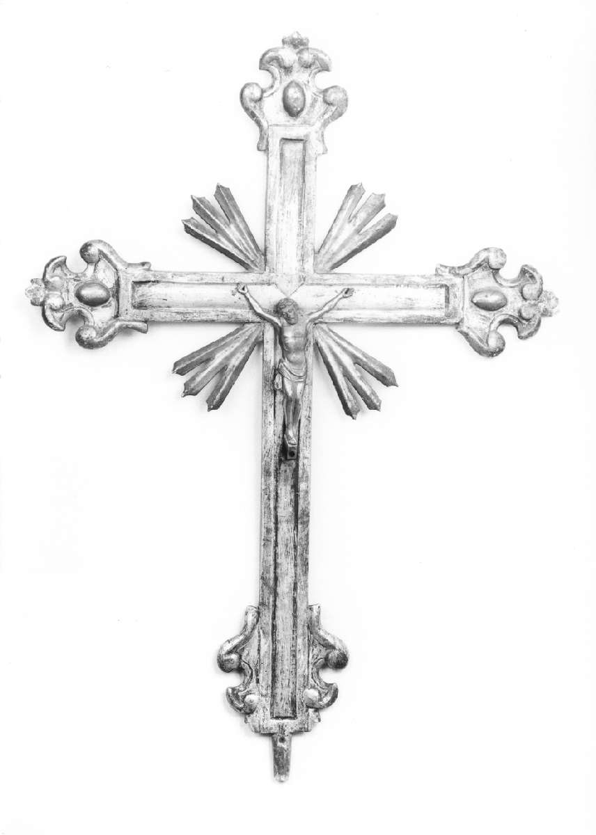 croce d'altare - manifattura reggiana (sec. XIX)