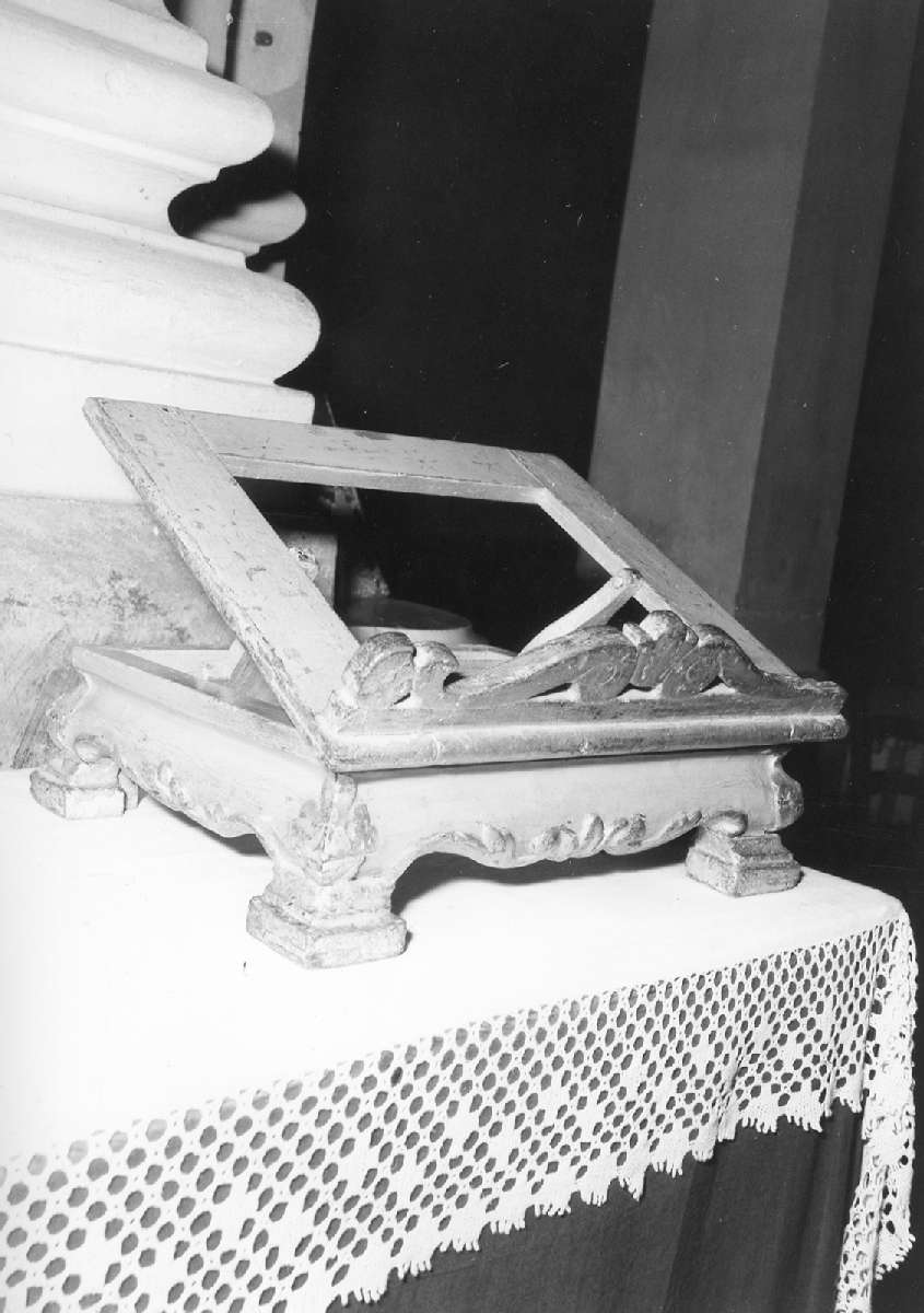 leggio d'altare - manifattura emiliana (metà sec. XIX)