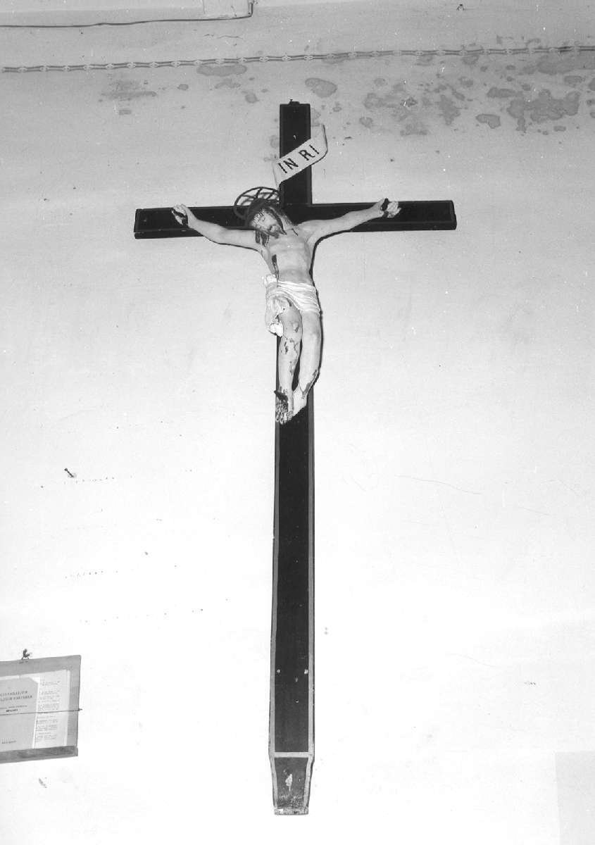 Cristo crocifisso (scultura) - ambito emiliano (sec. XIX)