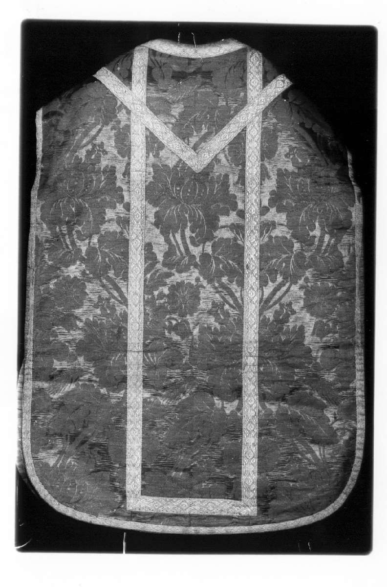 paramento liturgico, insieme - manifattura emiliana (prima metà sec. XIX)