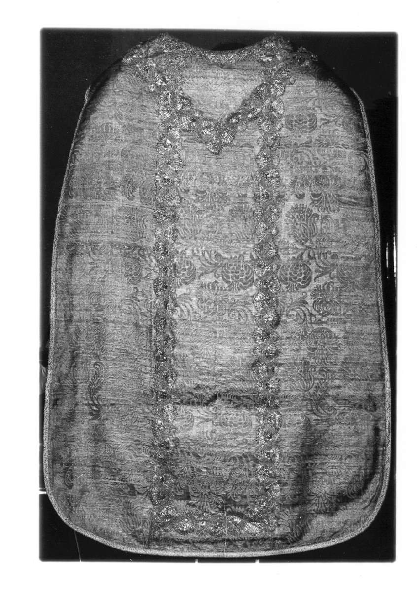 paramento liturgico, insieme - manifattura emiliana (seconda metà sec. XVII)