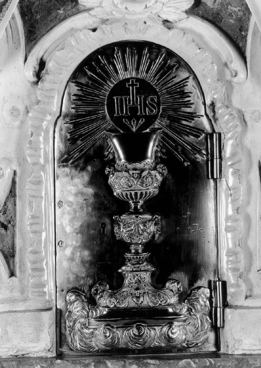 sportello di tabernacolo di Rinaldi Rocco (bottega), Algeri Giuseppe (bottega), Rinaldi Tommaso (bottega) (sec. XIX)