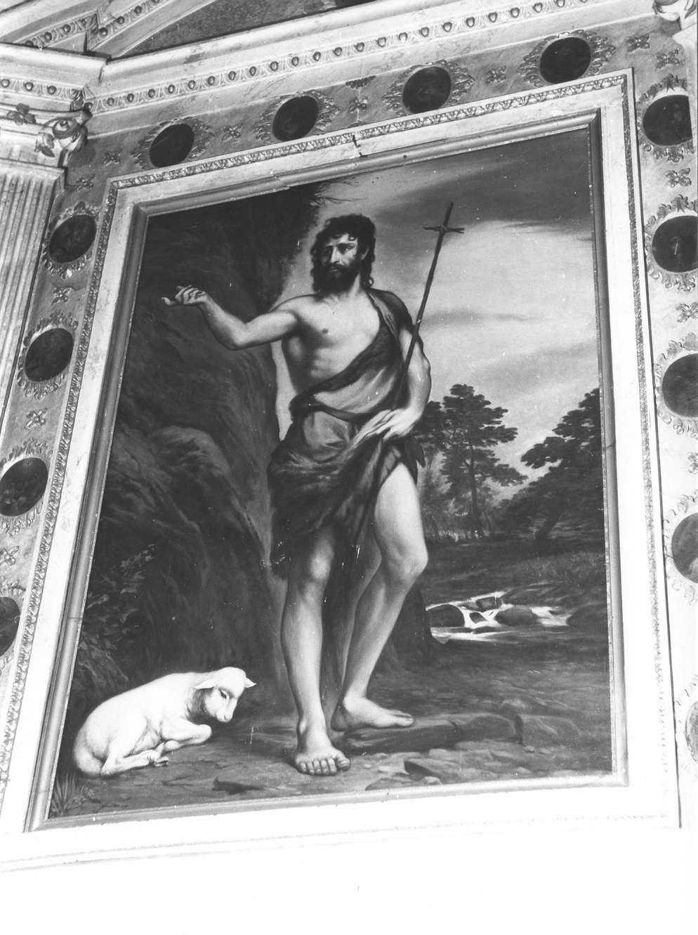 San Giovanni Battista (dipinto) - ambito reggiano (secondo quarto sec. XX)