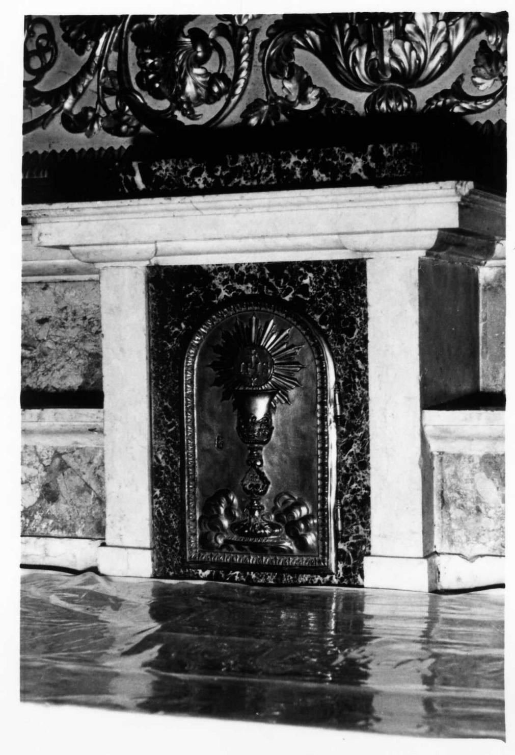 sportello di tabernacolo - bottega modenese (prima metà sec. XIX)