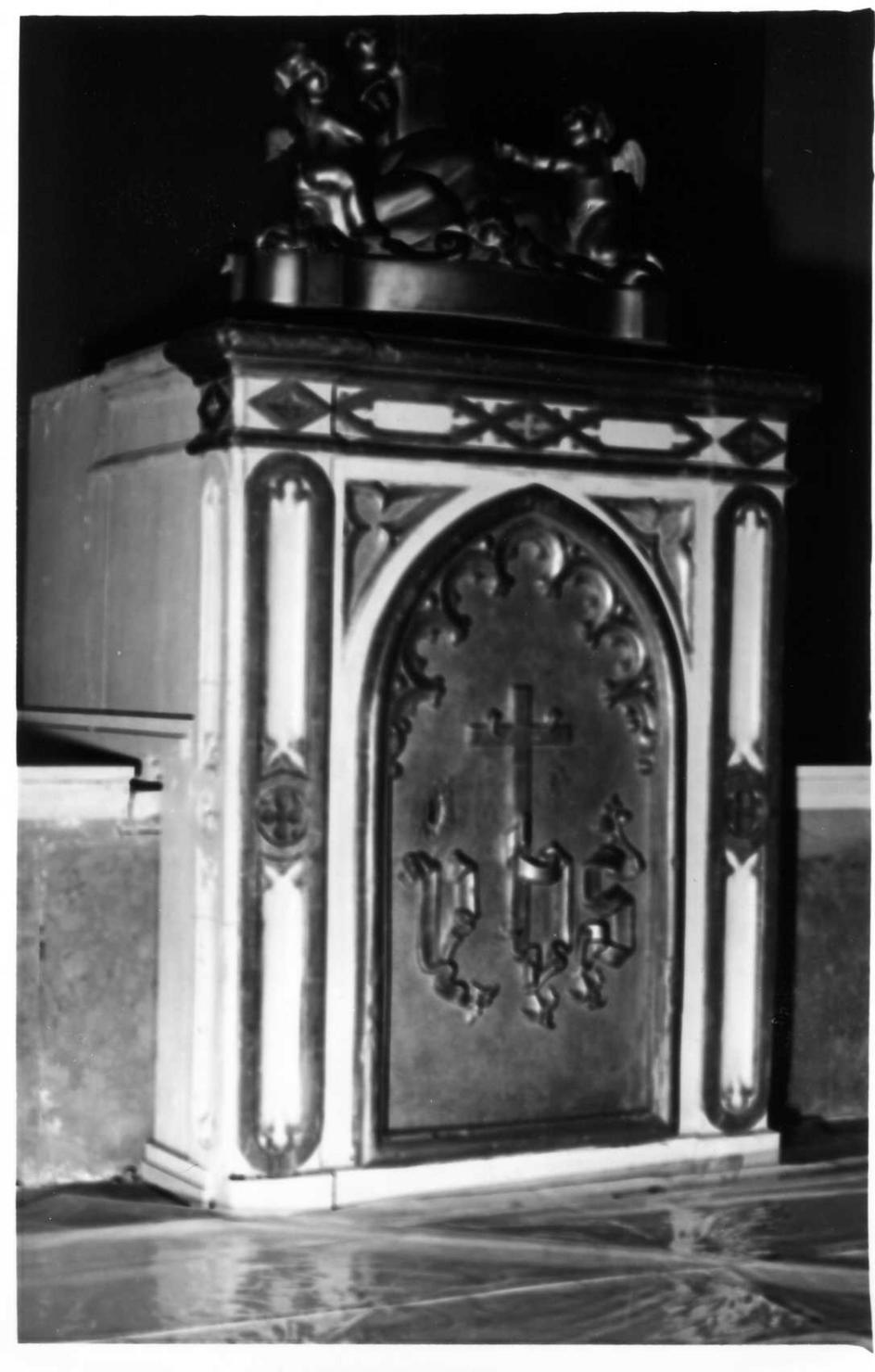 tabernacolo - bottega modenese (prima metà sec. XIX)