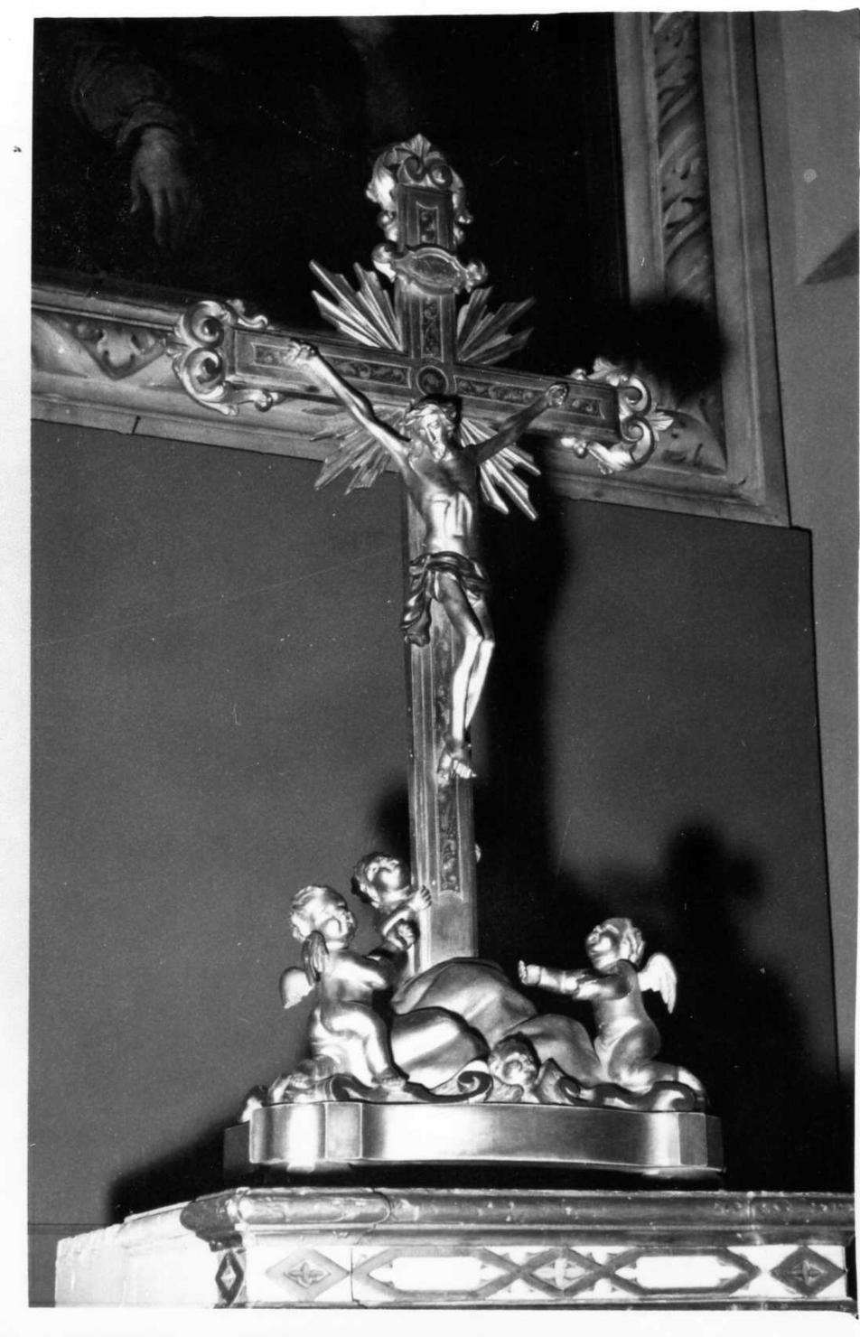 croce d'altare - bottega modenese (prima metà sec. XIX)