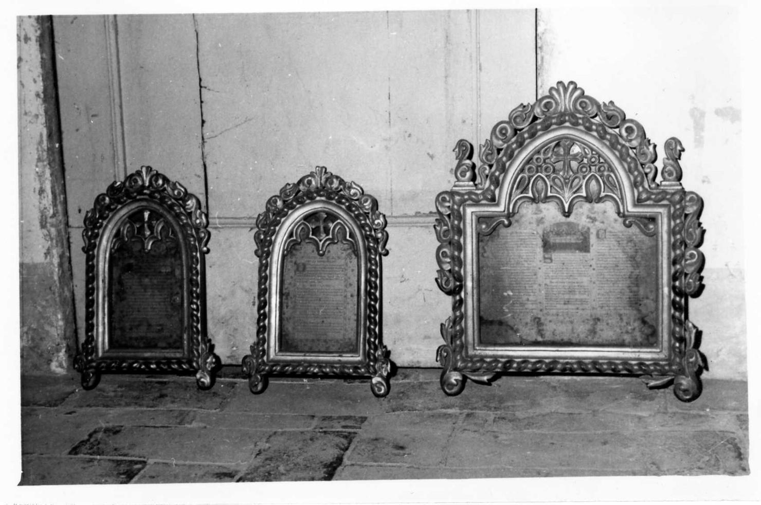 cartagloria, serie - bottega emiliana (prima metà sec. XIX)