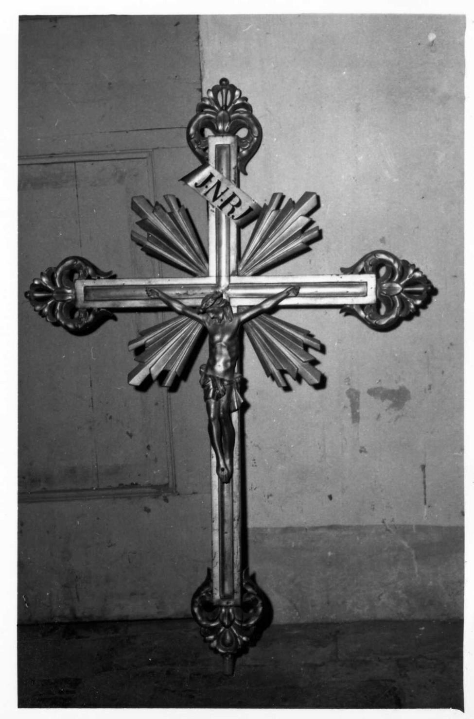 croce d'altare - bottega emiliana (prima metà sec. XIX)