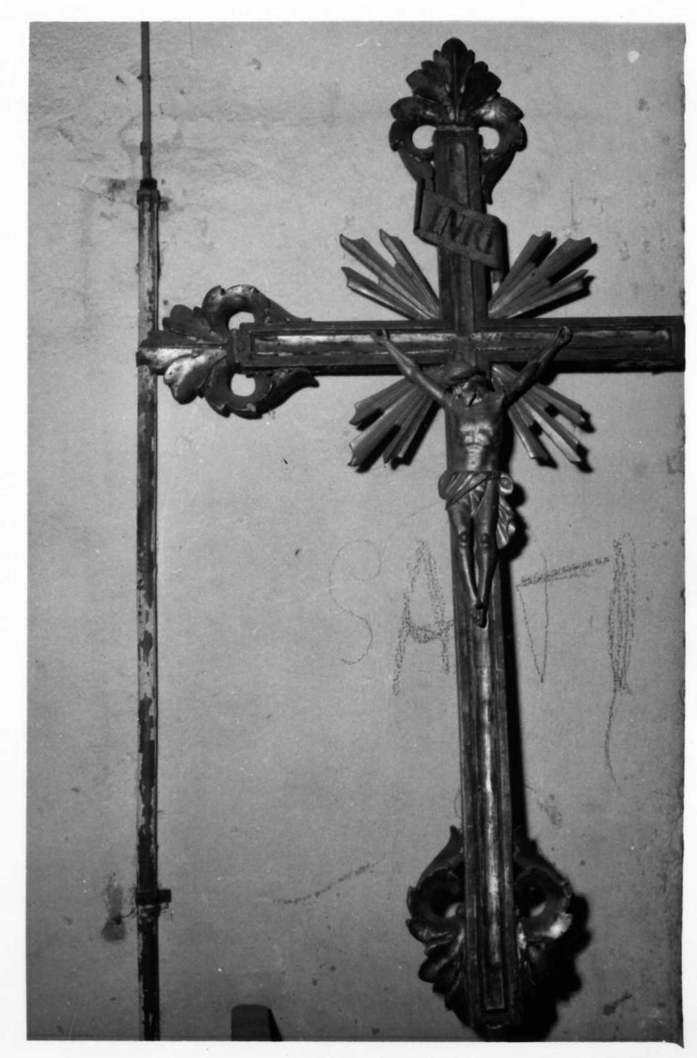 croce d'altare - bottega emiliana (prima metà sec. XIX)