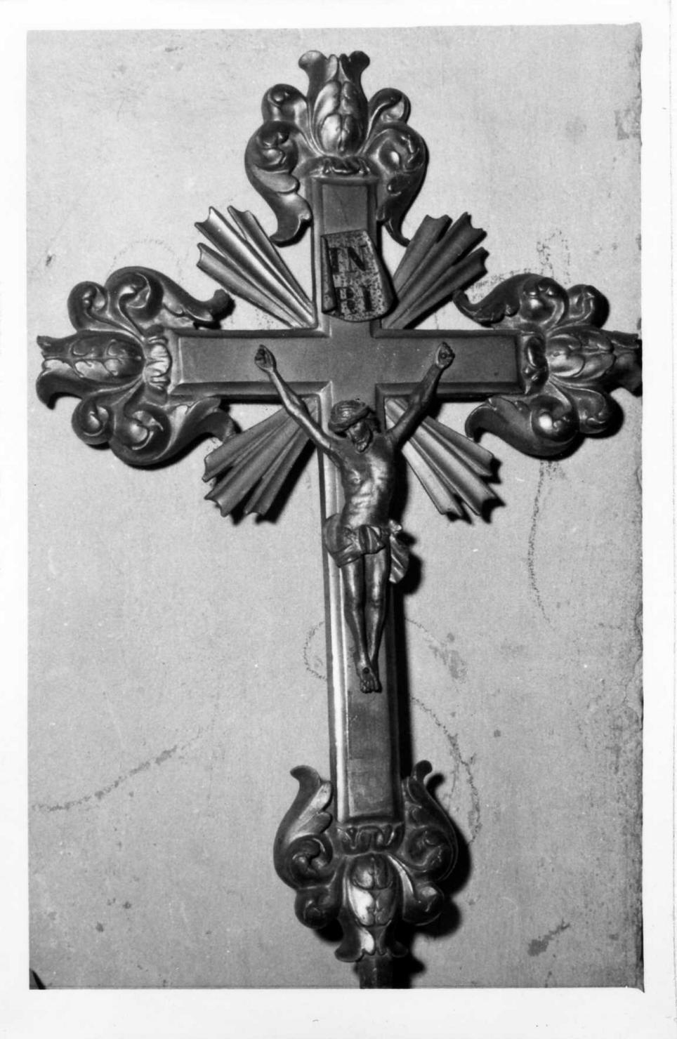 croce d'altare - bottega emiliana (prima metà sec. XIX)