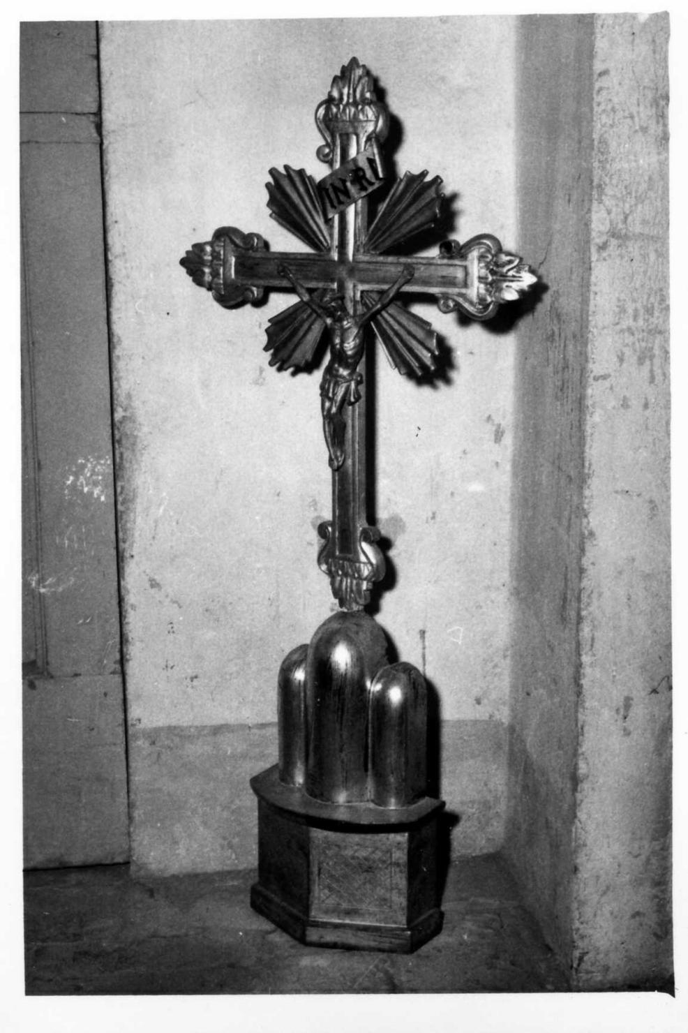 croce d'altare - bottega emiliana (prima metà sec. XIX)