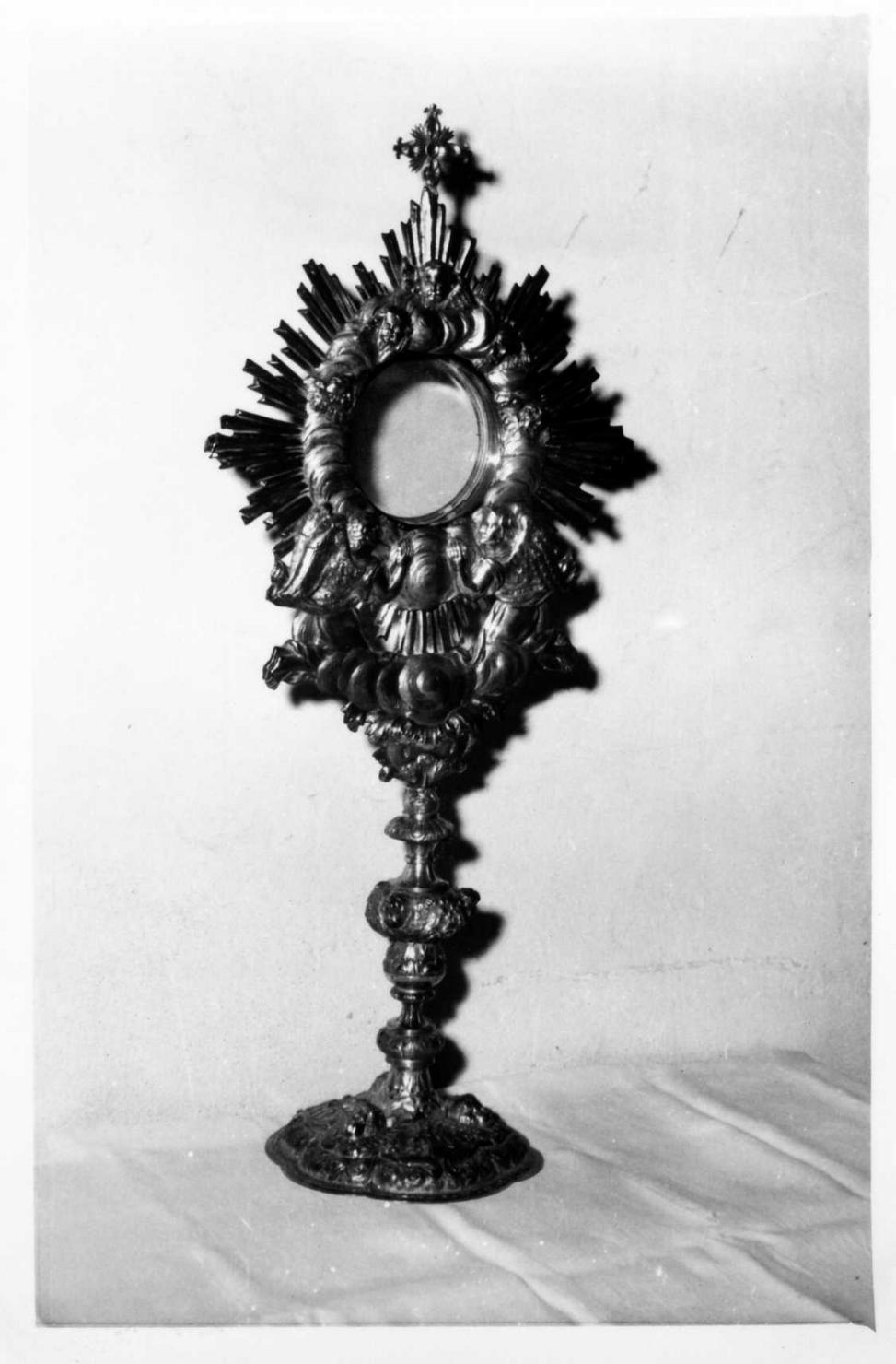 ostensorio - bottega emiliana (inizio sec. XVIII)