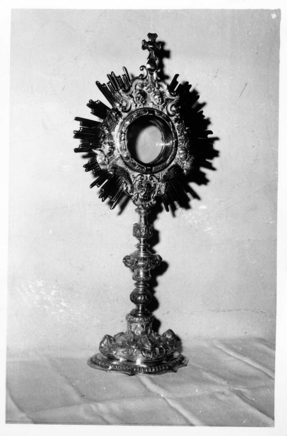 ostensorio - bottega emiliana (metà sec. XVIII)