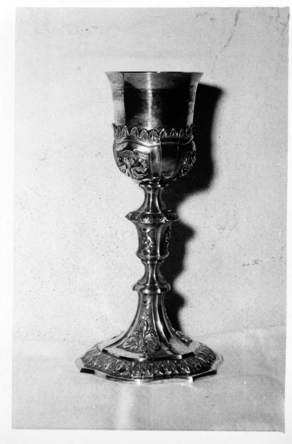 calice - bottega emiliana (seconda metà sec. XVIII)