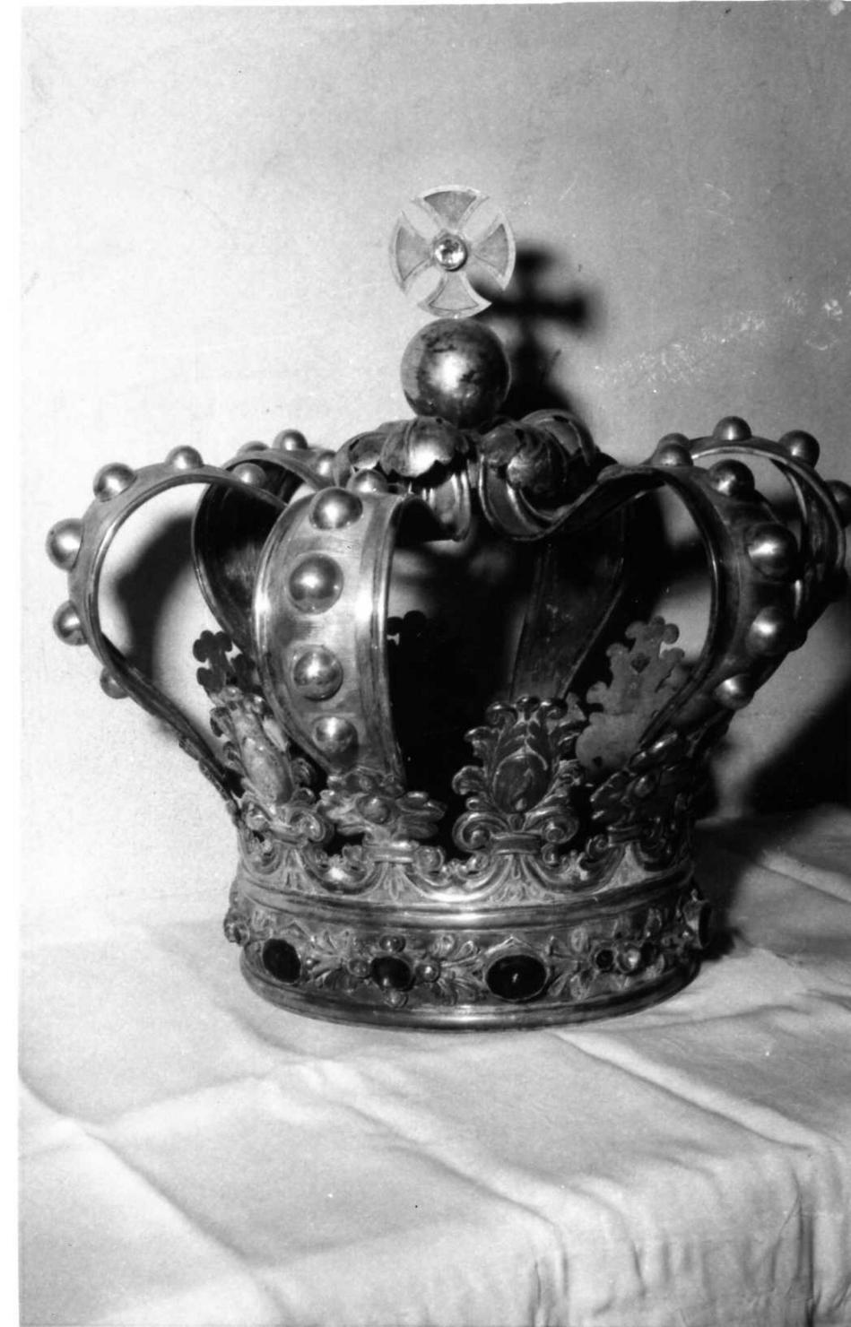 corona da statua - bottega modenese (prima metà sec. XIX)