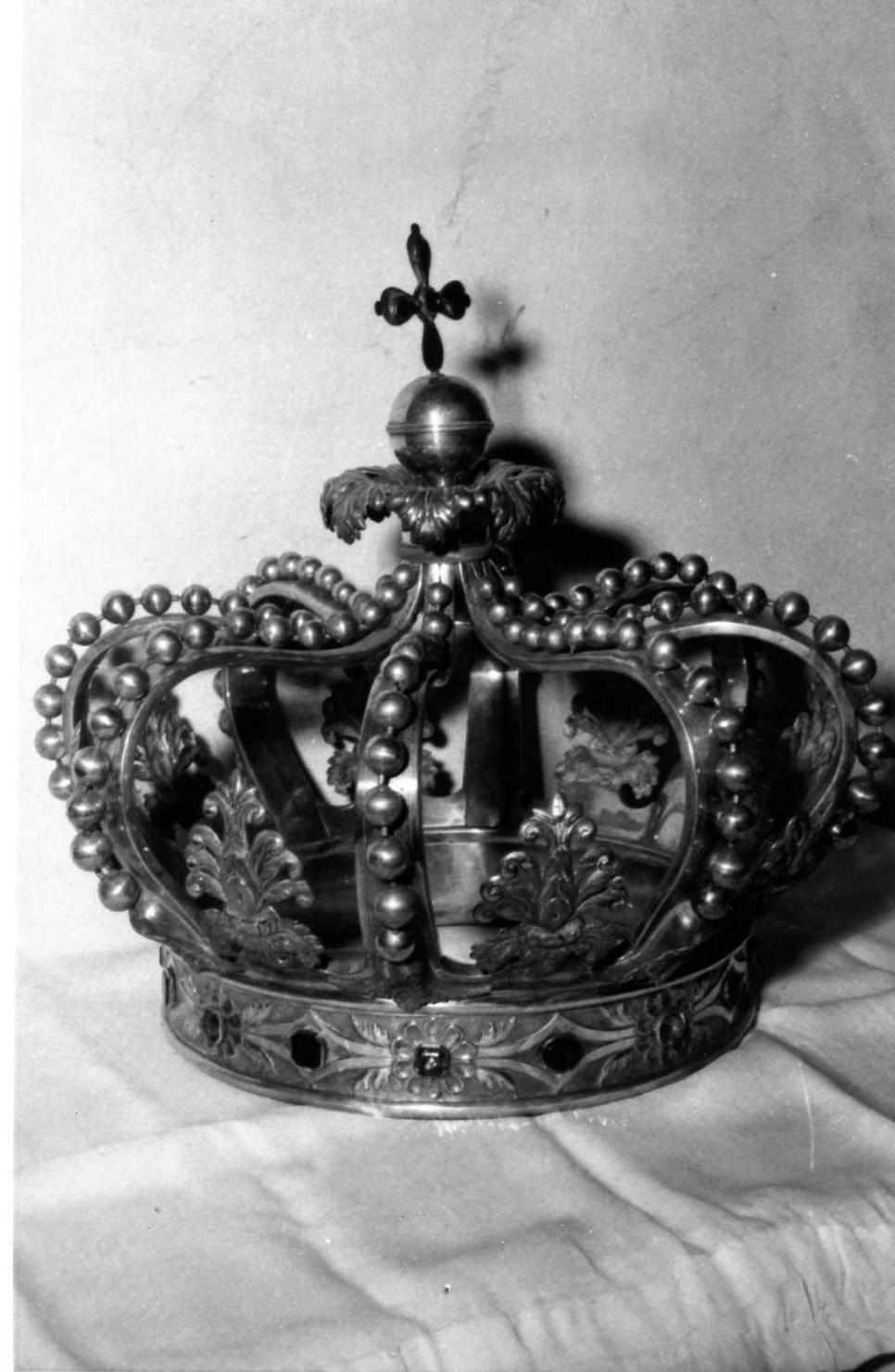 corona da statua - bottega modenese (prima metà sec. XIX)