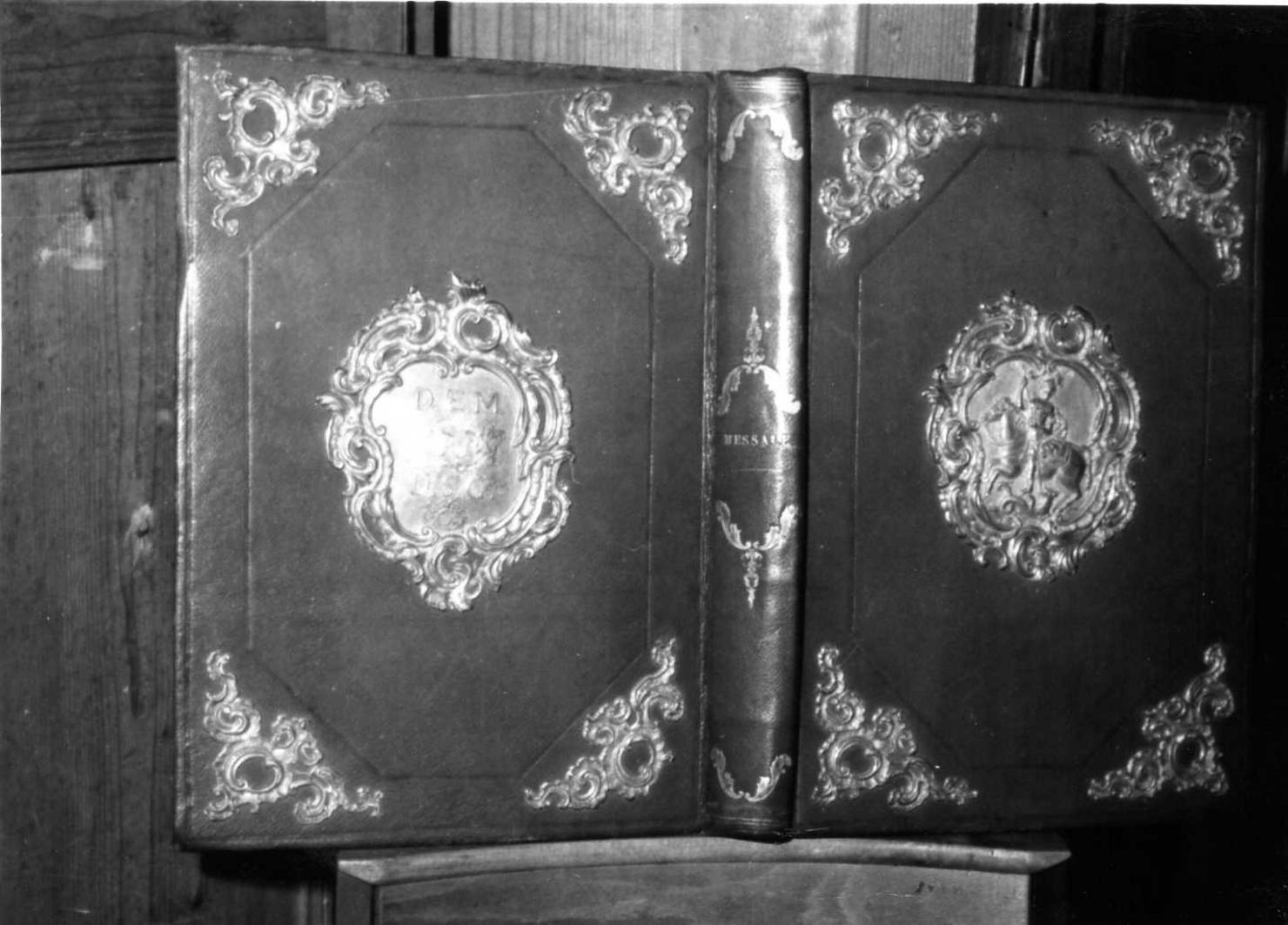 messale cantato - bottega emiliana (sec. XVIII)