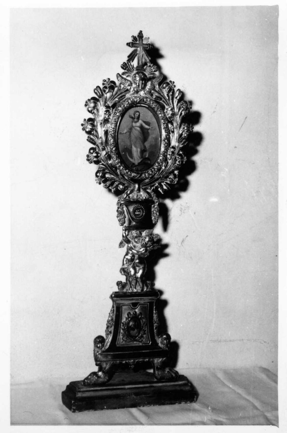 reliquiario-ostensorio - bottega modenese (sec. XIX)