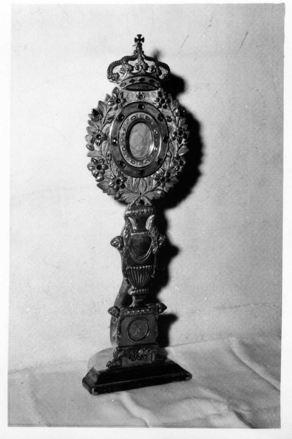 reliquiario-ostensorio - bottega modenese (inizio sec. XIX)