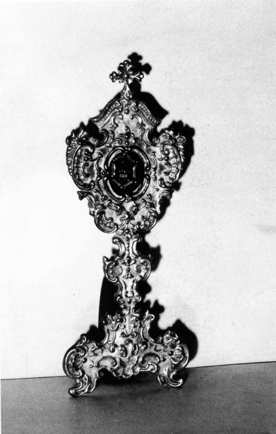 reliquiario-ostensorio - bottega emiliana (metà sec. XVIII)