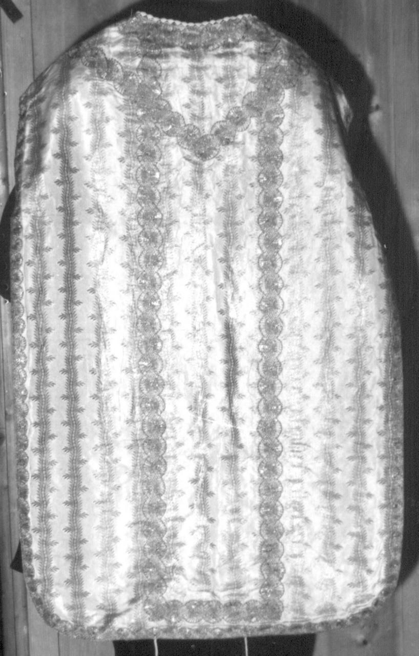 paramento liturgico - manifattura italiana (sec. XIX)