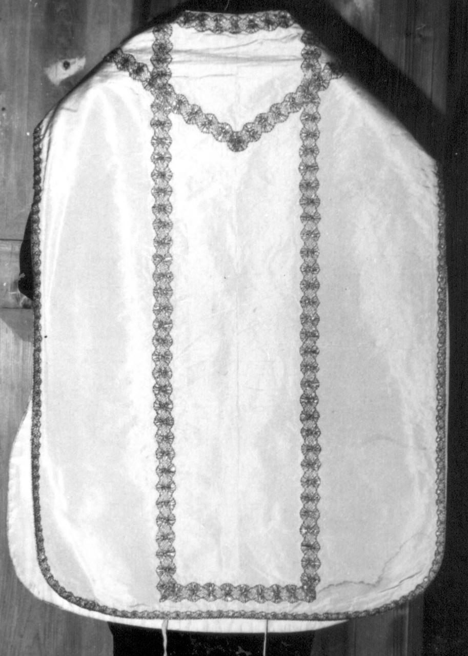 paramento liturgico - manifattura italiana (sec. XIX)