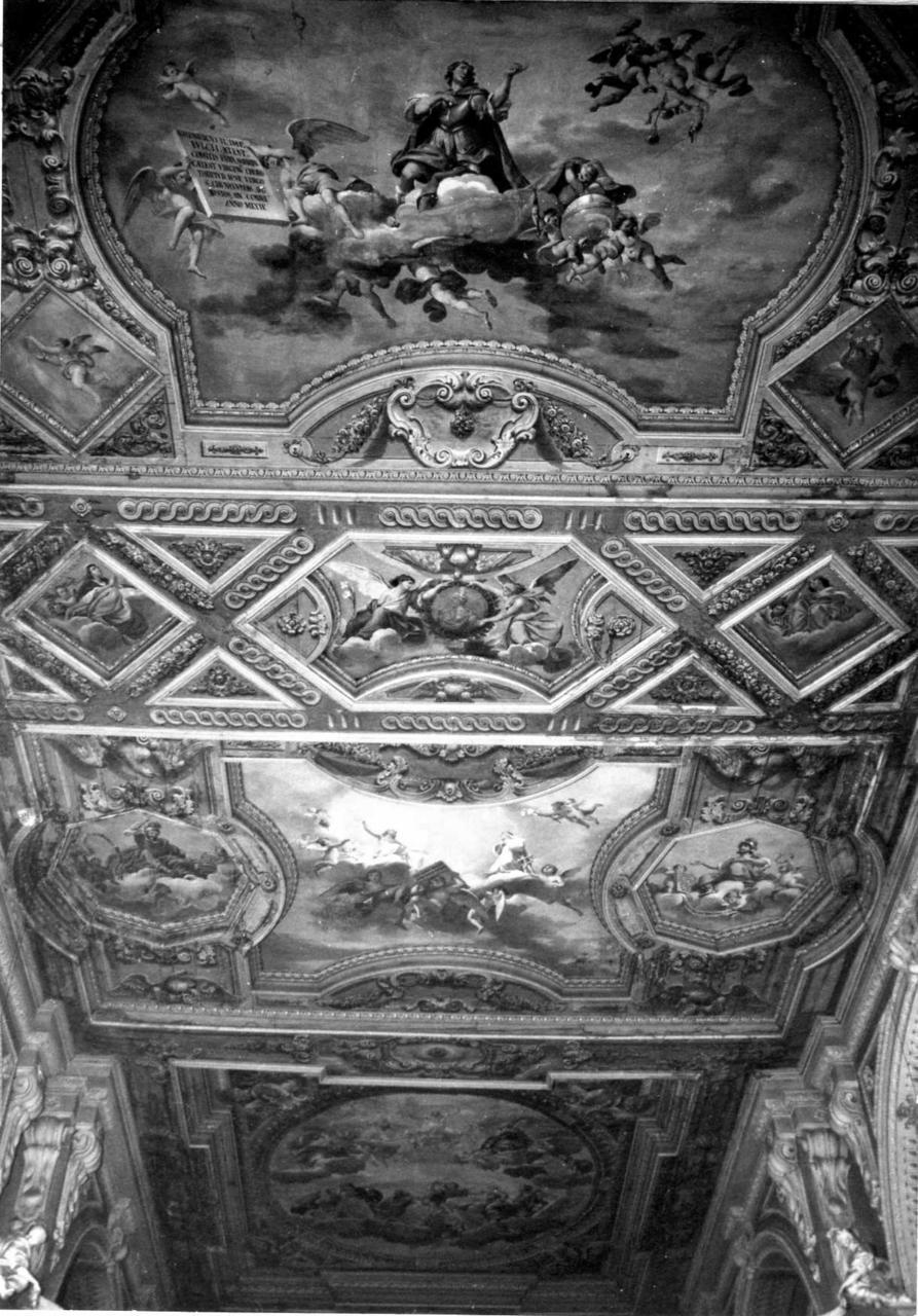 soffitto dipinto di Trevisi Pellegrino (terzo quarto sec. XVII)