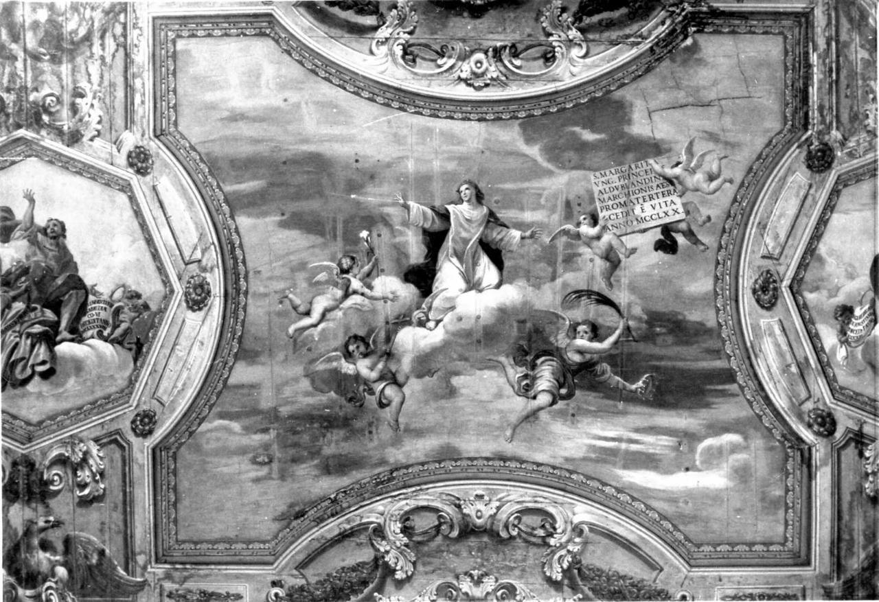 gloria di Santa Margherita d'Ungheria (dipinto) di Dauphin Oliviero detto Delfino (?) (attribuito) (seconda metà sec. XVII)