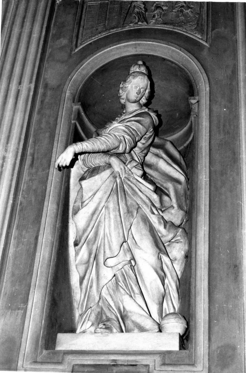 Sant'Agnese imperatrice (statua) - bottega modenese (seconda metà sec. XVII)