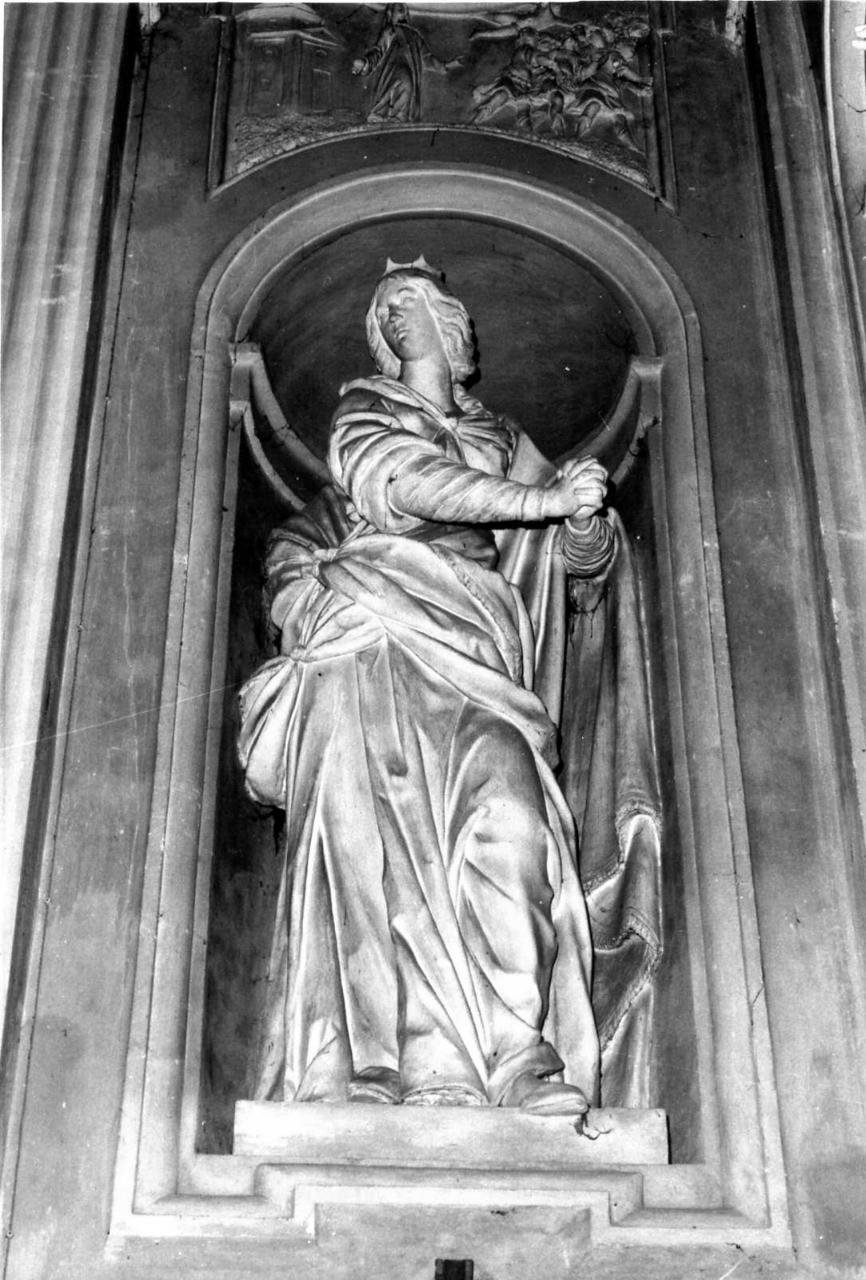 Santa Cunegonda regina (statua) - bottega modenese (seconda metà sec. XVII)