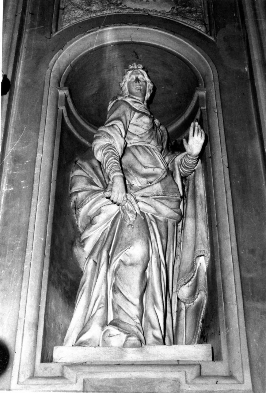 Santa Margherita regina di Scozia (statua) - bottega modenese (seconda metà sec. XVII)