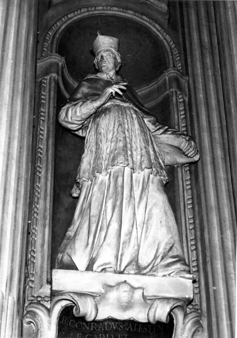 Beato Corrado d'Este (statua) di Maschio Lattanzio (seconda metà sec. XVII)