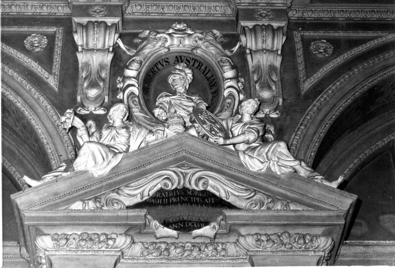 San Sigiberto d'Austria (gruppo scultoreo) - bottega modenese (seconda metà sec. XVII)