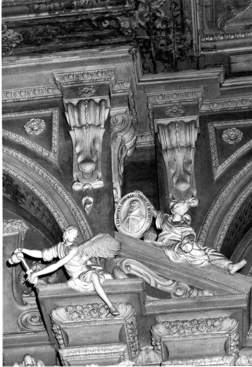 San Ludovico di Tolosa (gruppo scultoreo) - bottega modenese (seconda metà sec. XVII)