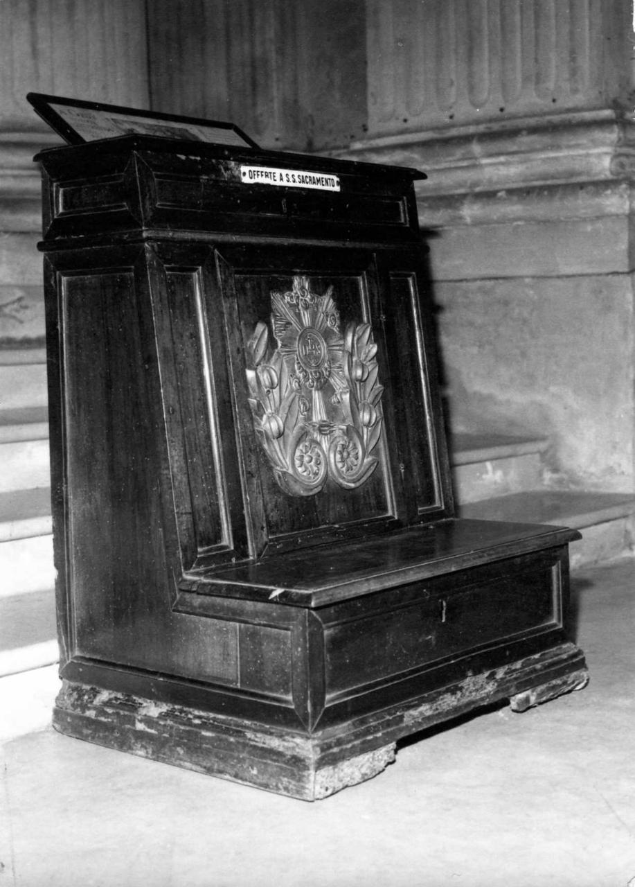 inginocchiatoio - a stipetto - bottega modenese (fine sec. XVII, sec. XIX)