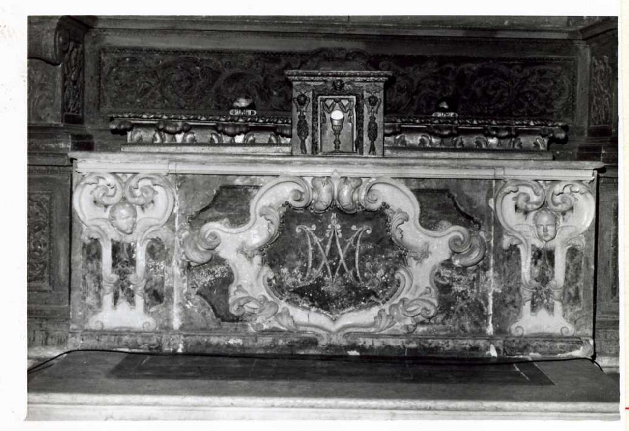 paliotto - bottega modenese (seconda metà sec. XVIII)